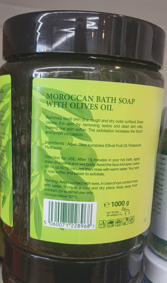 MOROCCAN BATH SOSP WITH OLIVES OIL