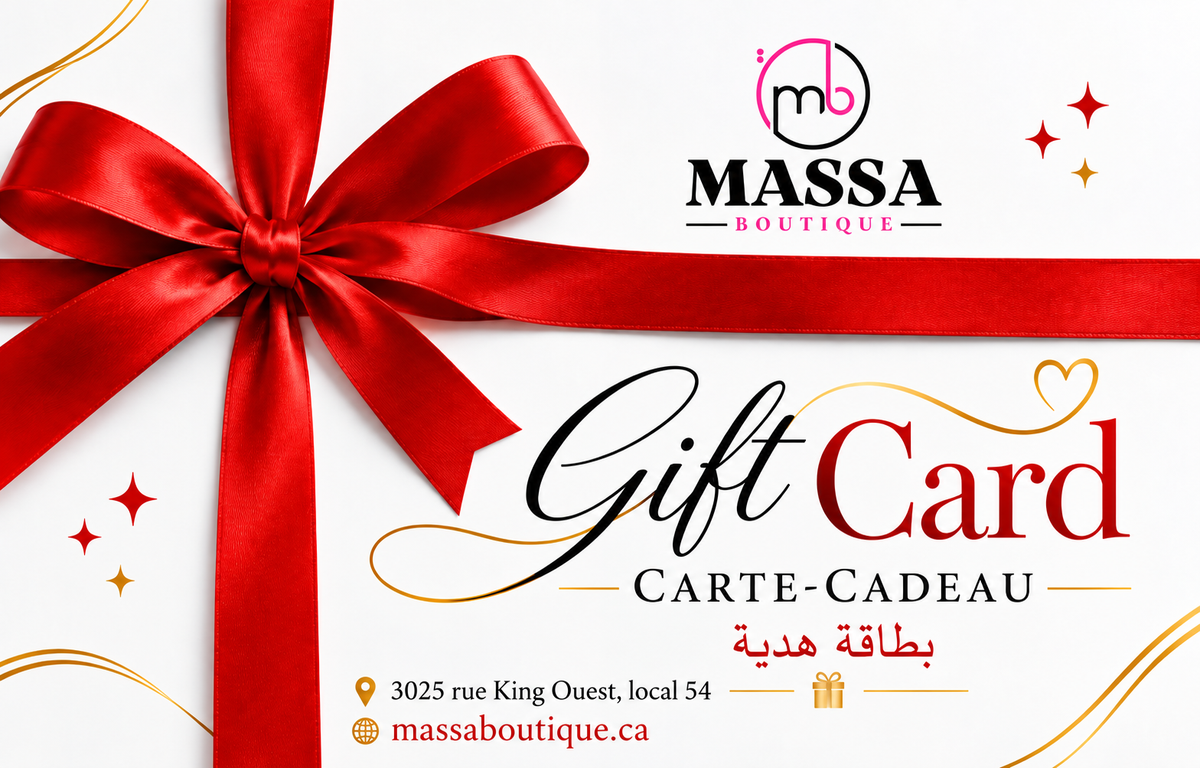 Massa Boutique Gift Card !