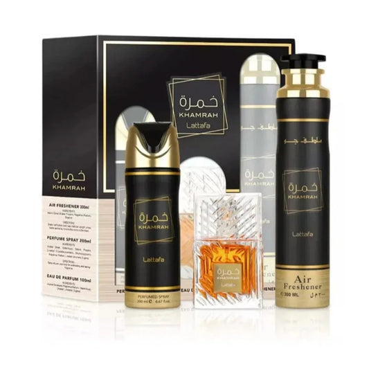 Lattafa Khamrah_Perfume Package (Coffret Cadeau)